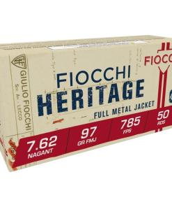 Fiocchi Pistol Shooting Dynamics Handgun Ammunition 7.62x38mmR 97 gr FMJ 1082 fps 50/box