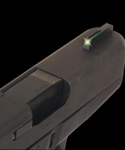 Truglo TFO Tritium/Fiber-Optic Day/Night Sights Fit Ruger LC9 / 9s / 380 - Front Green/Rear Green