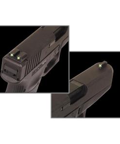 Truglo Tritium Night Sights For Glock 42/43/43x/48 Front Green Rear Green