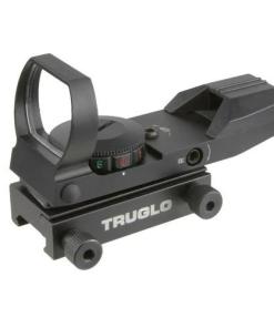 Truglo Dual Color Open Red Dot Sight 24x34mm 5 MOA Reticle Illuminated Black