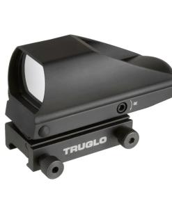 Truglo Tru-Brite Multi-Reticle Dual Color Open Red Dot Sight 24x34mm Window Black Boxed
