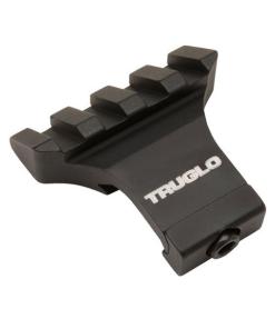 Truglo 2" Offset Picatinny 45 Degree Angled Rail Mount w/Recoil Lug