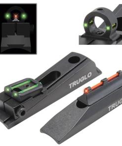 Truglo Muzzleloader-Brite Universal Sight Set Interchangeable Rear Ghost Ring & Notched Rear Sight