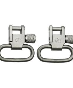 Grovtec 1" Locking Swivel Set Silver 2/ct