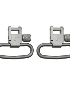 Grovtec 1.25" Locking Swivel Set Silver 2/ct