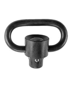 GrovTec Recessed Plunger Heavy Duty Push Button Swivel Black