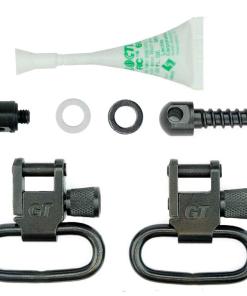 Grovtec Shotgun Locking Swivel Set for Mossberg 500 Black
