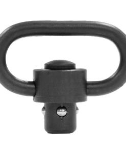 Grovtec Black Nitrite 1.25" Heavy Duty Push Button Swivel Black