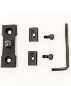 Grovtec Anschutz T-Nut Rail Adaptor Set Black