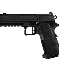 Alpha Foxtrot AF1911-Romulus MOS Adapter Handgun 9mm Luger 10rd Magazines(2) 4.25" Comp Bull Barrel DLC Black