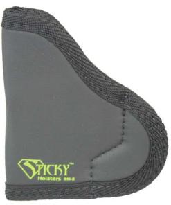 Sticky Holsters Small Sticky Pocket Holster for 2.5" Pocket 380s Black Ambi