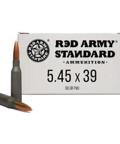 Century Arms Red Army Standard Rifle Ammunition 5.45x39 60gr FMJ Lead Core 30/ct