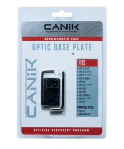 Canik Optic Base Plate (A) for Non Optic Ready Pistols Black
