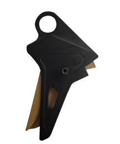 Canik Full Size Flat Trigger Assembly for Select Canik TP9 Models Gold