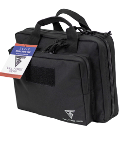 Full Forge Gear CAT-2 Double Pistol Case Black