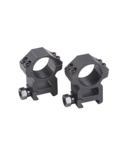 Traditions 2-Piece Weaver-Style Tactical Rings 30mm High Black