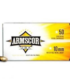 Armscor Handgun Ammunition 10mm 180gr FMJ 1008 fps 50/ct
