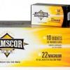 Armscor Rimfire Ammunition .22 WMR 40 gr JHP 1838 fps 50/ct
