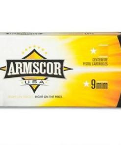 Armscor Handgun Ammunition 9mm Luger 147 gr FMJ 850 fps 50/ct