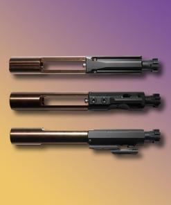 Q Honey Badger Bolt Carrier Group Stainless Steel Black Nitride Scar Cut 2-Piece