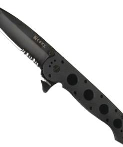 CRKT M16-14ZLEK Tanto Flipper Knife (3.75" Black Serr)