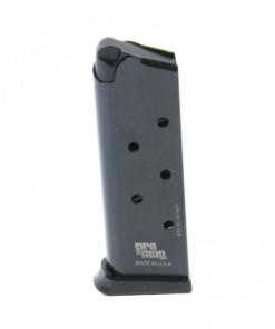 ProMag Steel Handgun Magazine Officers .45 ACP Blued 6/rd
