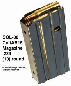 ProMag AR-15 Magazine .223 Rem Blued Steel 10/rd
