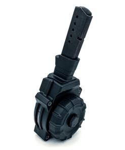 Promag Taurus PT 111 G2 Handgun Magazine Drum Black Polymer 9mm 50/rd