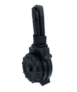 Promag SCCY CPX-2 / CPX-1 9mm Handgun Magazine Black Polymer 50/rd Drum