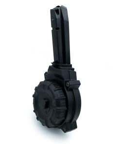 Promag H&K VP9 Handgun Magazine Black Drum 9mm Luger 50/rd
