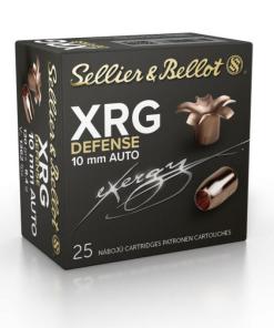 Sellier & Bellot XRG Defense Handgun Ammunition 10mm Auto 130gr HP 1362 fps 25/ct