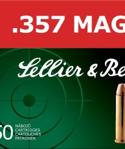 Sellier & Bellot Pistol & Revolver Ammo .357 Mag 158 gr FMJ 50/Box