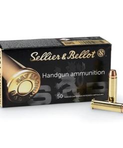 Sellier & Bellot Handgun Ammunition .357 Mag 158gr LFN 1125 fps 50/ct