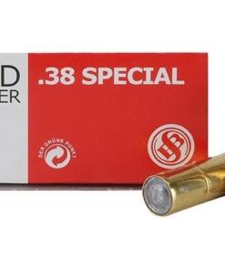 Sellier & Bellot Pistol & Revolver Ammo .38 Spl 148 gr WC 50/box