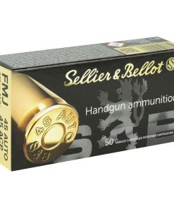 Sellier & Bellot Pistol & Revolver Ammo .45 Auto 230 gr FMJ 50/Box
