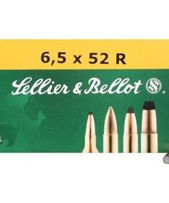 Sellier & Bellot Rifle Ammunition 6.5x52R 117 gr SP 775 fps - 20/box