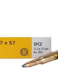 Sellier & Bellot Rifle Ammunition 7x57mm 173 gr SPCE 725 fps - 20/box