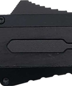 Zastava A7 OTF Knife - Tactical Black Wood | S35VN Spear Point Blade