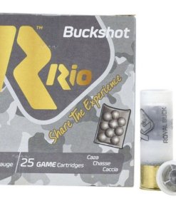 Rio Royal Buck Home Defense ***Star Crimp*** 9P 12ga Buckshot 2.75 inch Shotgun Shells - 1Buck | 1250 fps | 25rd Box