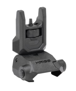 KRISS USA FRONT FLIP-UP SIGHT BLK POLY