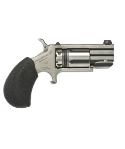 NORTH AMERICAN ARMS PUG 22MAG REV 1" SS BLACK