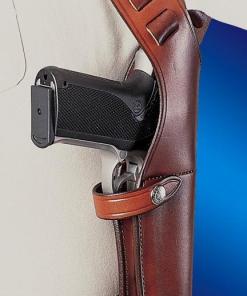Bianchi Model X15 Shoulder Holster 4"-5" Right Hand Plain Tan Cross Draw