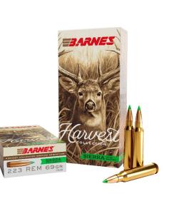 Barnes Harvest Sierra Tipped GameKing Ammunition .223 Rem 69gr PT 3000 fps 20/ct