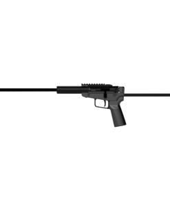 Dark Mountain Stowaway Rifle 5.7x28mm Single Shot 16" Threaded Barrel Black