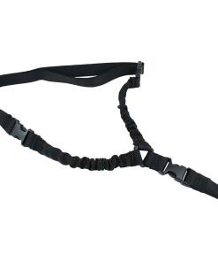 Tacfire One Point Double Bungee Rifle Sling Black