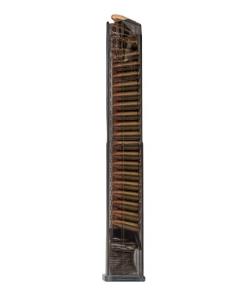 Elite Tactical Systems Carbon Smoke Handgun Magazine for Glock 17 9mm Luger 40/rd