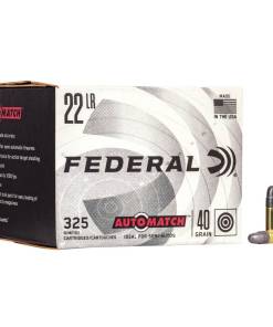 Federal AutoMatch Rimfire Ammunition .22 LR 40 gr. SLD 1200 fps 325/ct