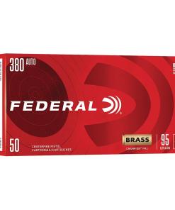 Federal Champion Handgun Ammunition .380 Auto 95gr FMJ 990 fps 50/ct