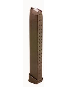 Glock Gen5 Factory Magazine for G17 G17L G19 G19X G26 G34 FDE 9mm Luger 33/rd Pkg