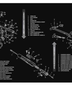 TekMat 12x36 Gun Cleaning Mat - AR-10